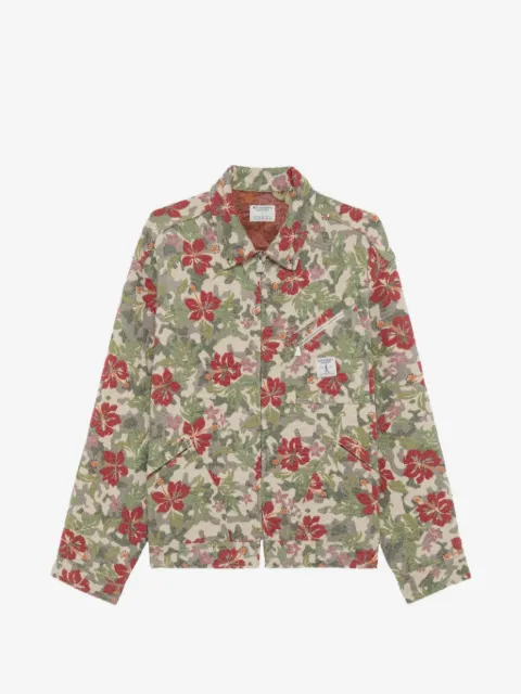 Roy Rogers floral-jacquard work jacket