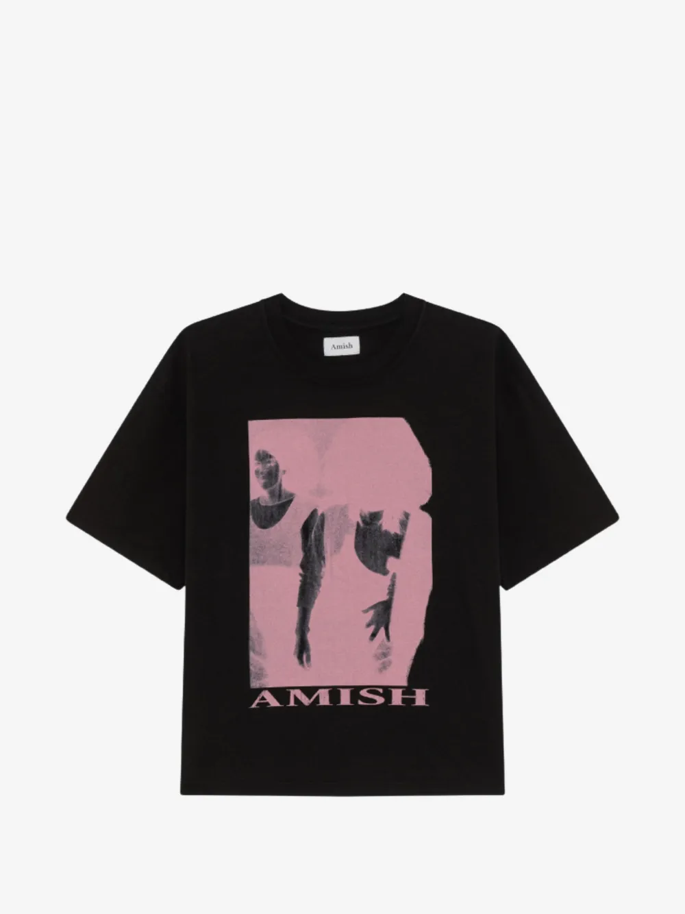AMISH グラフィック Tシャツ | ブラック | Image 1