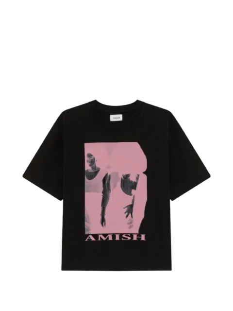 AMISH graphic-print loose-fit T-shirt