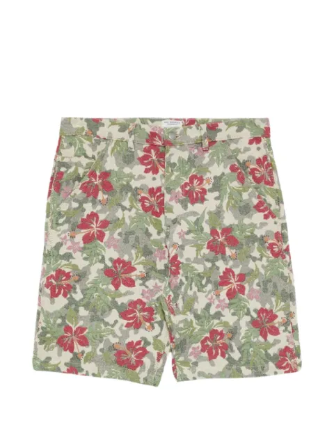Roy Rogers floral-jacquard shorts