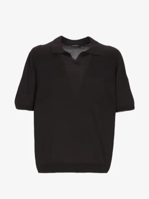Gran Sasso silk short-sleeve T-shirt