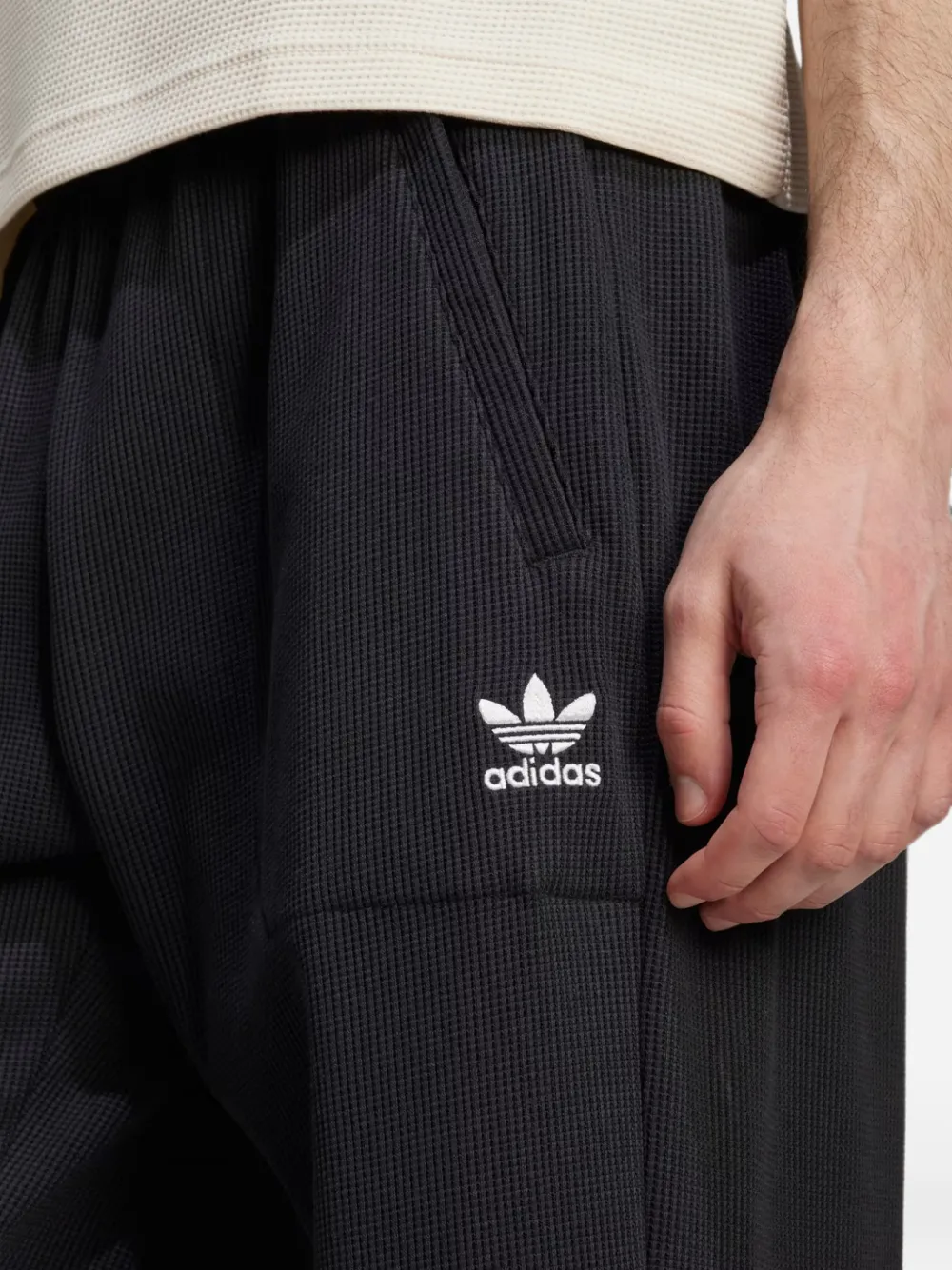 adidas Trefoil Essentials track pants Zwart