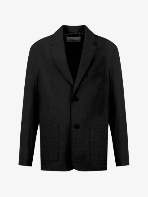 AMARANTO single-breasted notched-lapels blazer