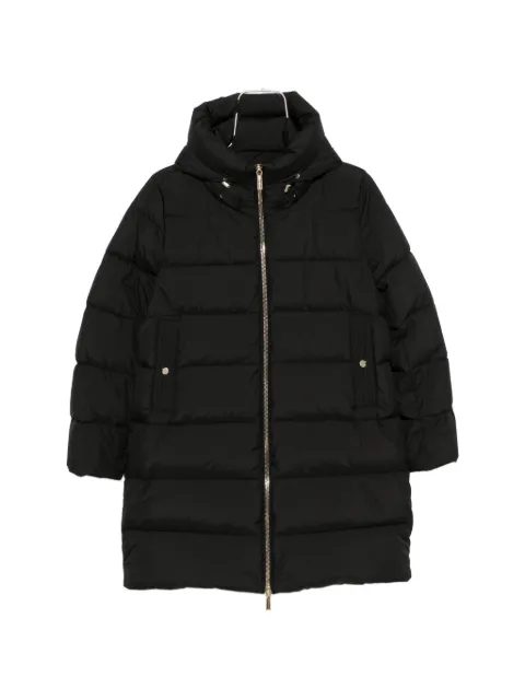 Moorer Klie quilted hooded coat