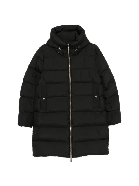 Moorer Klie quilted hooded coat