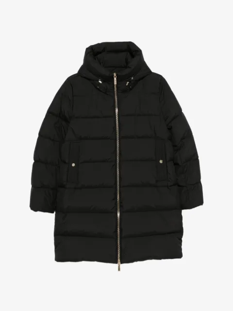 Moorer Klie quilted hooded coat