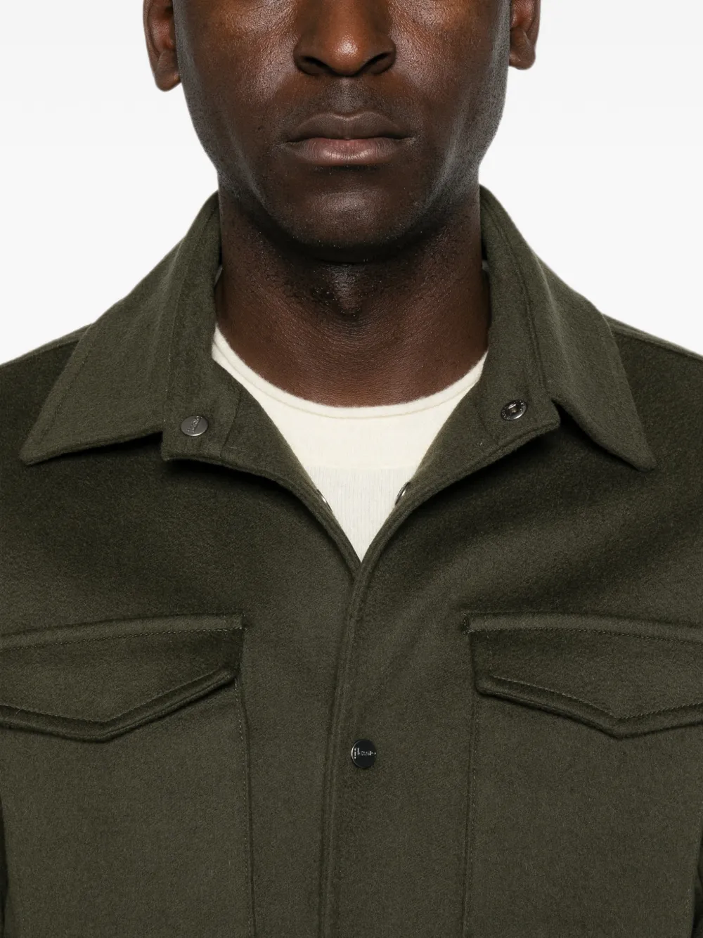 BUTTON-UP CHEST-POCKET JACKET