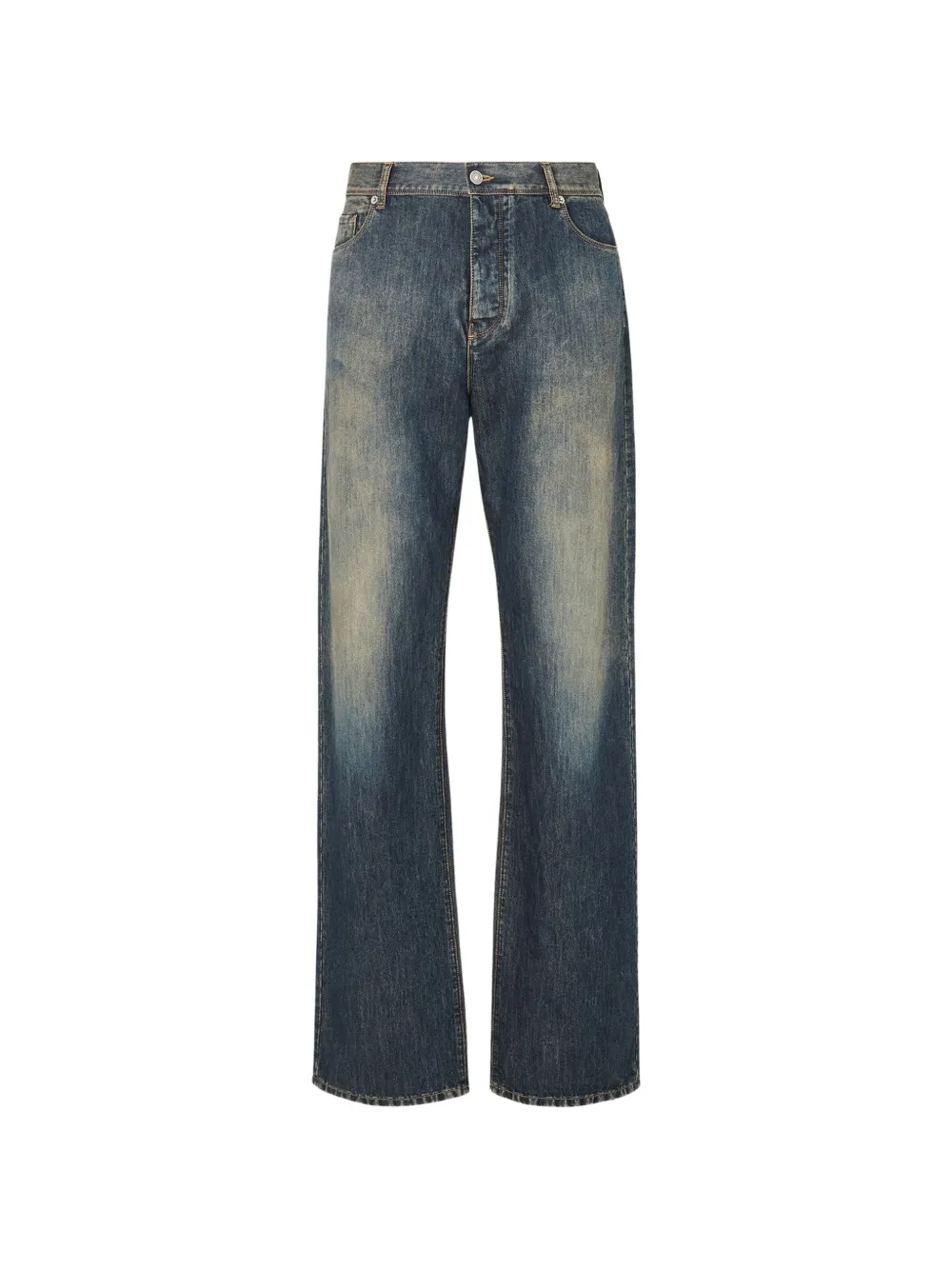 FENDI faded-effect jeans