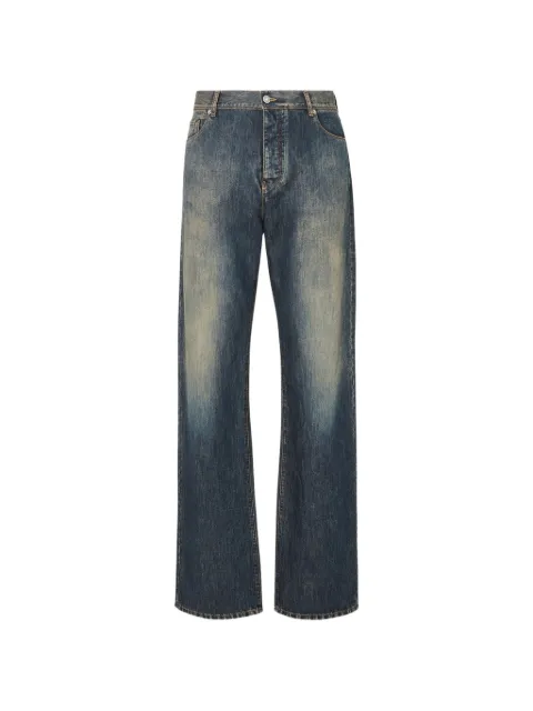 FENDI faded-effect jeans