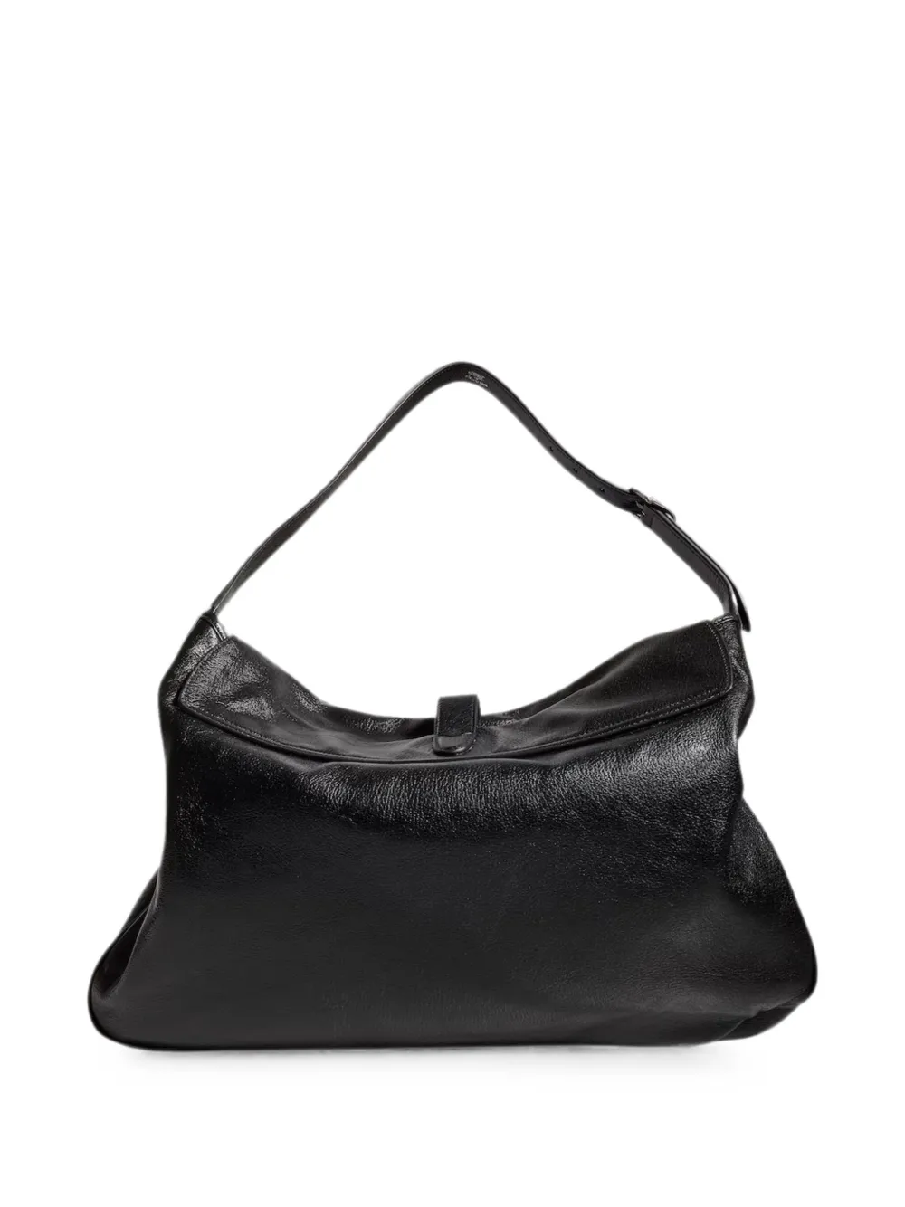 Gucci Grote Jackie Flap crossbodytas Zwart