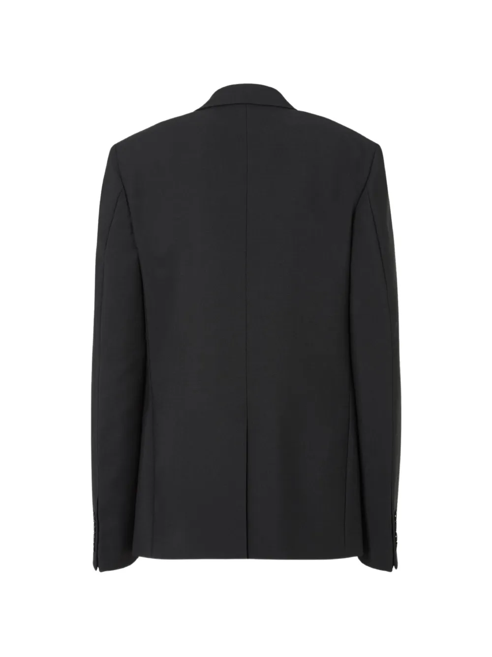 FENDI Blazer met enkele rij knopen Zwart