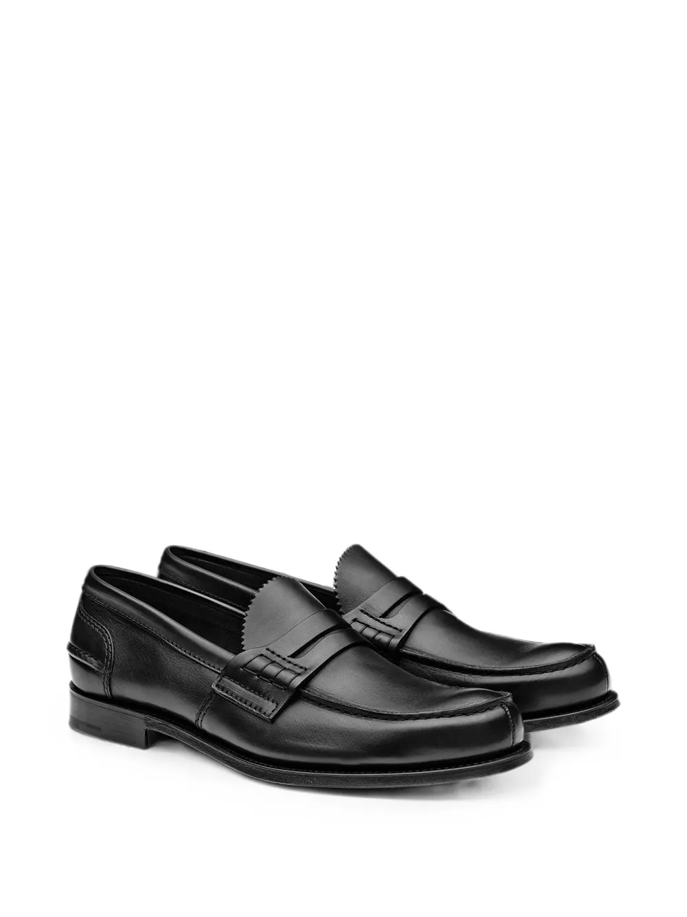Church's Pembrey leather loafers Zwart