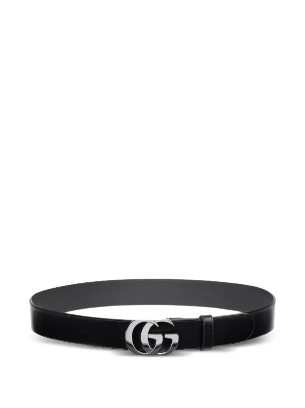 Gucci 컷 GG 마몽 벨트 | 블랙 | Image 1