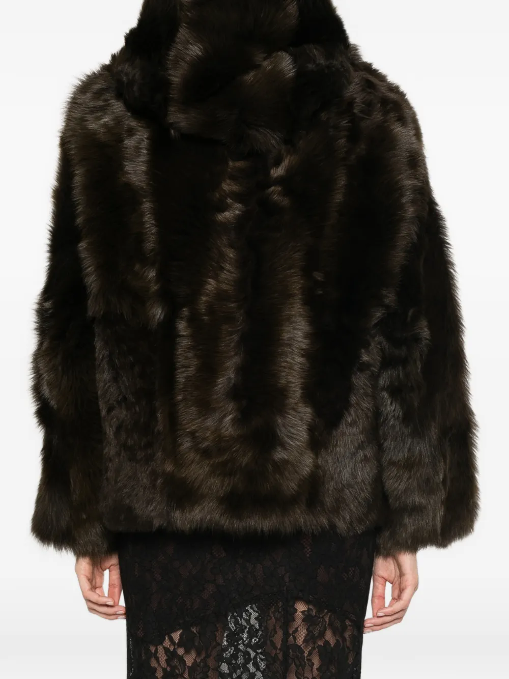 Yves Salomon hooded jacket Bruin