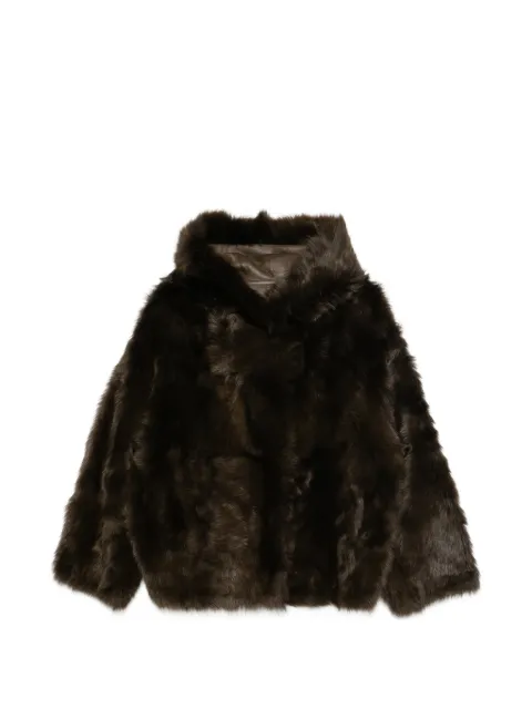 Yves Salomon hooded jacket