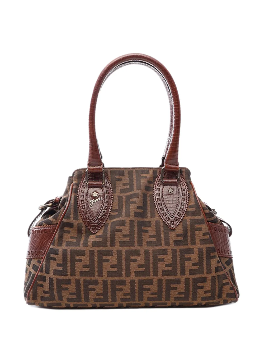 Fendi Pre-Owned 2000-2010 Zucca Canvas Etniko tote bag - Brown