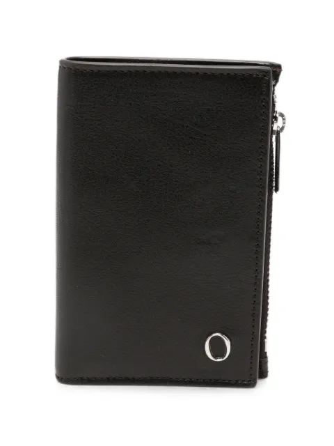 Orciani logo-plaque bifold wallet