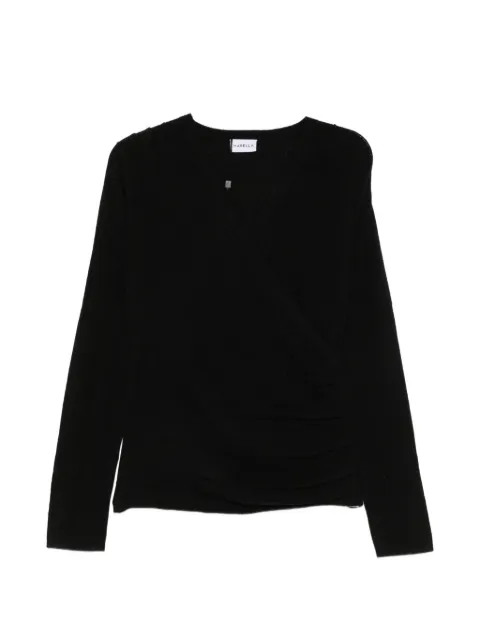 Marella wrap-style cashmere sweater
