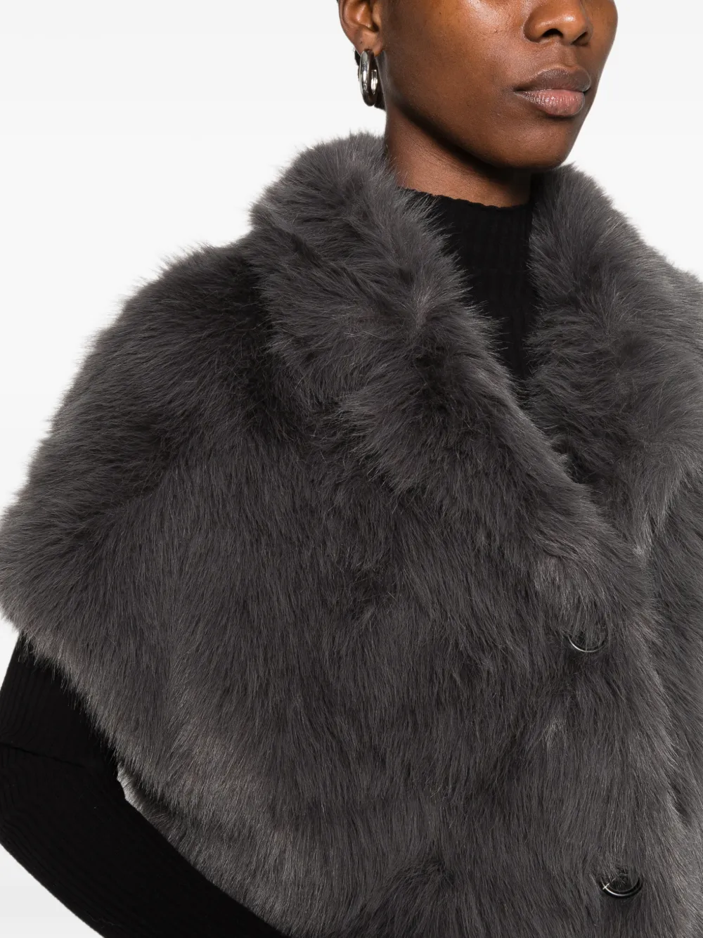 Betta Corradi faux-fur gilet Grijs