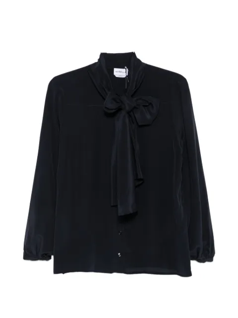 Marella pussy-bow silk shirt
