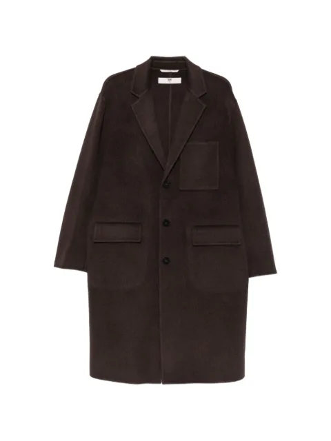 Duno single-breasted wool coat