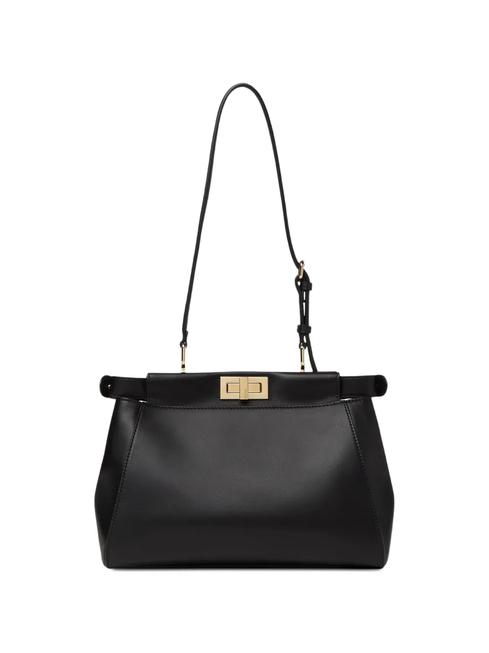 FENDI Peekaboo schoudertas Zwart