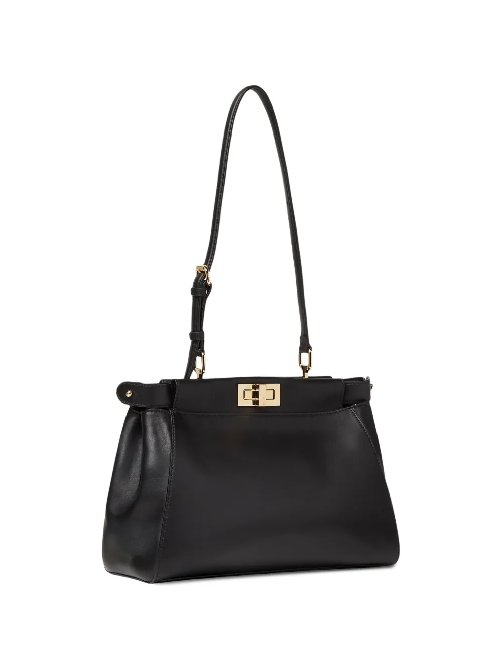 FENDI Peekaboo schoudertas Zwart