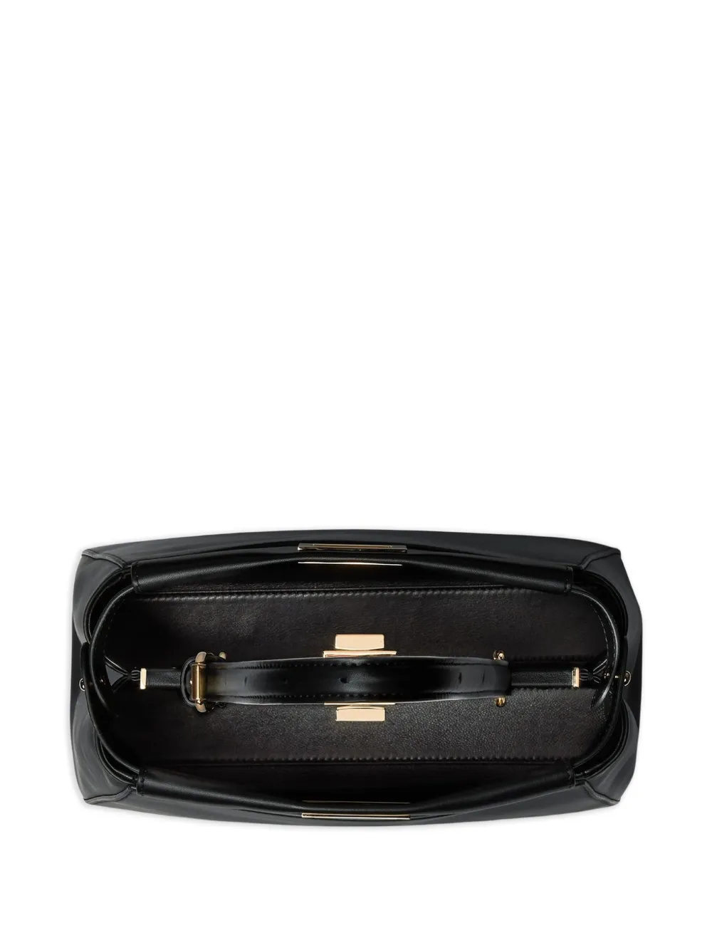 FENDI Peekaboo schoudertas Zwart