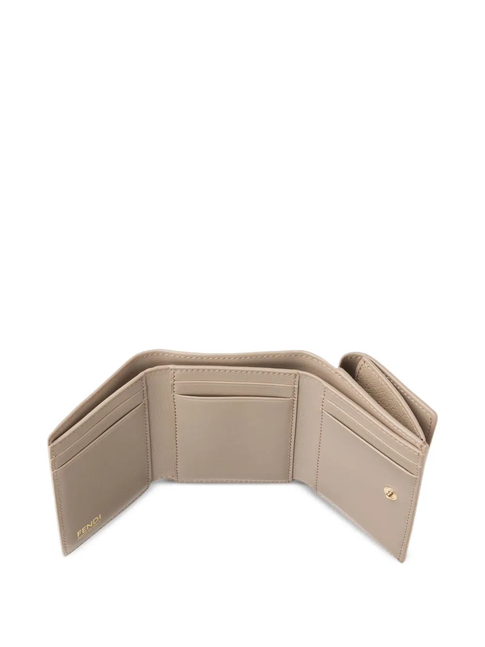 FENDI FF mini-portemonnee Beige