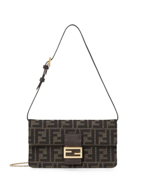 FENDI cartera Tube con motivo FF en jacquard