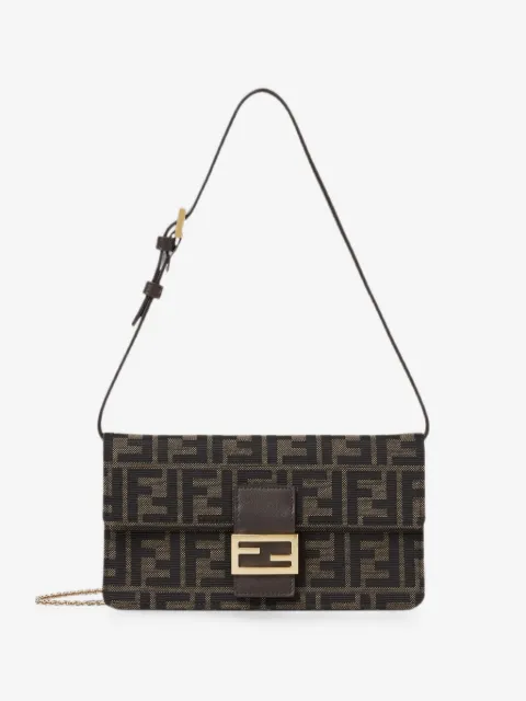 FENDI Tube FF-jacquard wallet