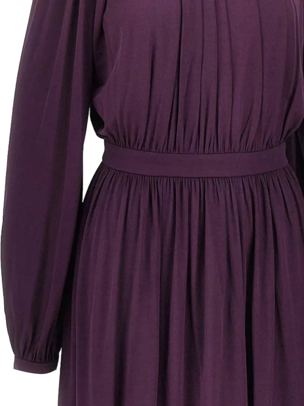 Gucci Viscose crêpe jersey jurk Paars