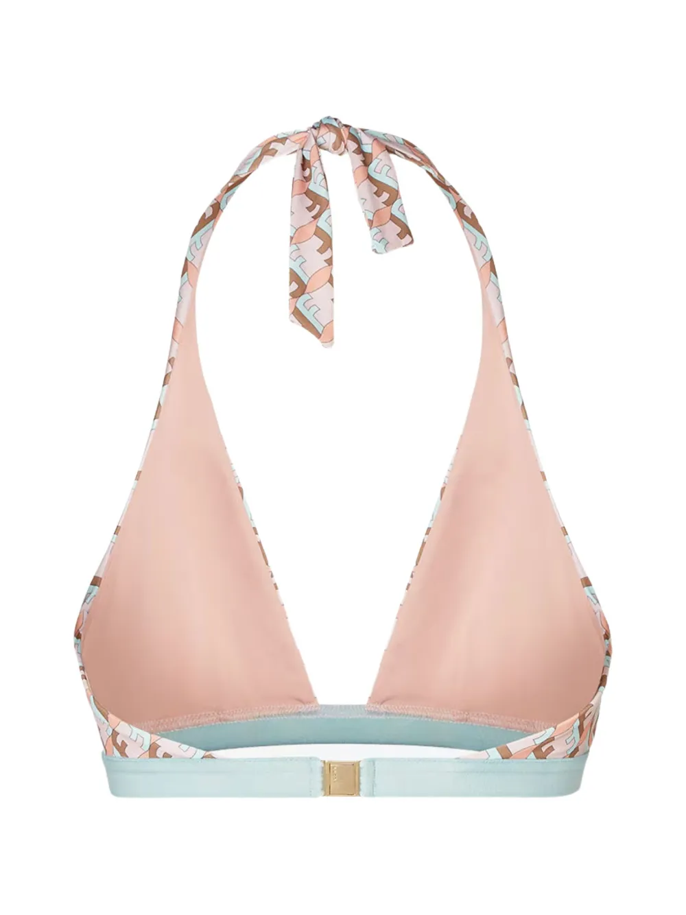 FENDI FF Waves triangel bikinitop Roze