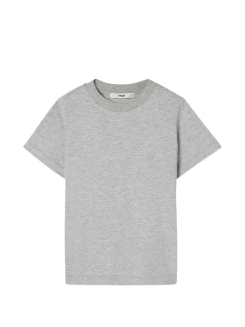 Fendi Kids playera con estampado de tigre