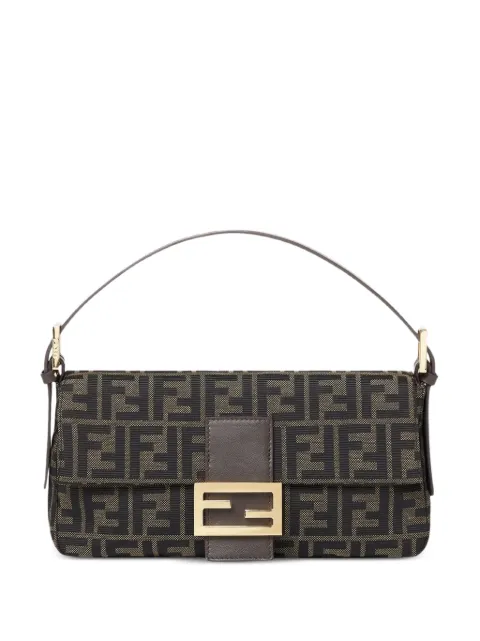 FENDI Baguette FF-jacquard tote bag