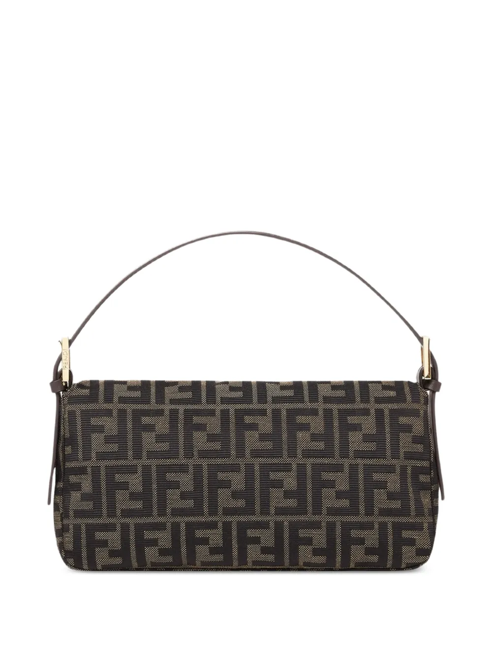 FENDI Baguette shopper met FF-jacquard Bruin