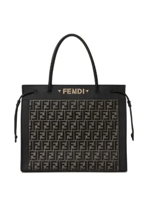 FENDI Fendi Magic Shopper Large | Black | FARFETCH