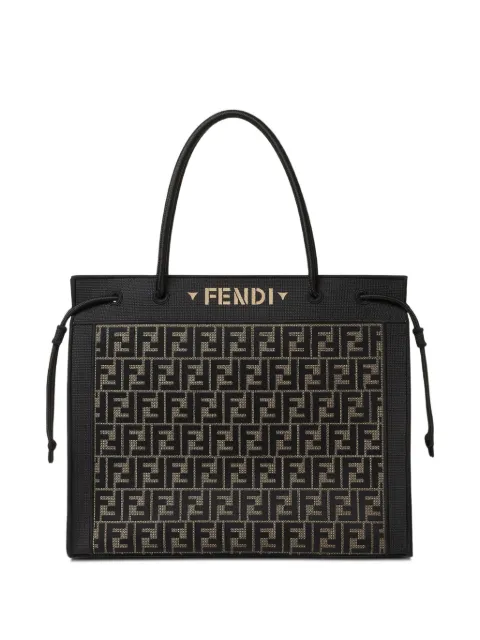FENDI large Magic FF logo tote bag