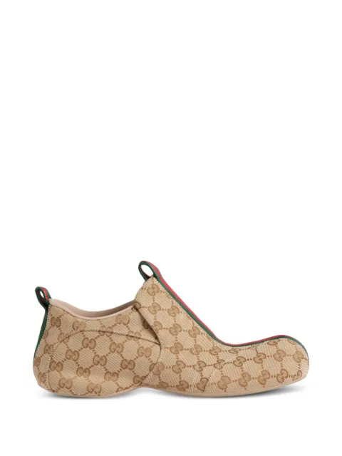 Gucci zapatillas GG Supreme con tribanda Web