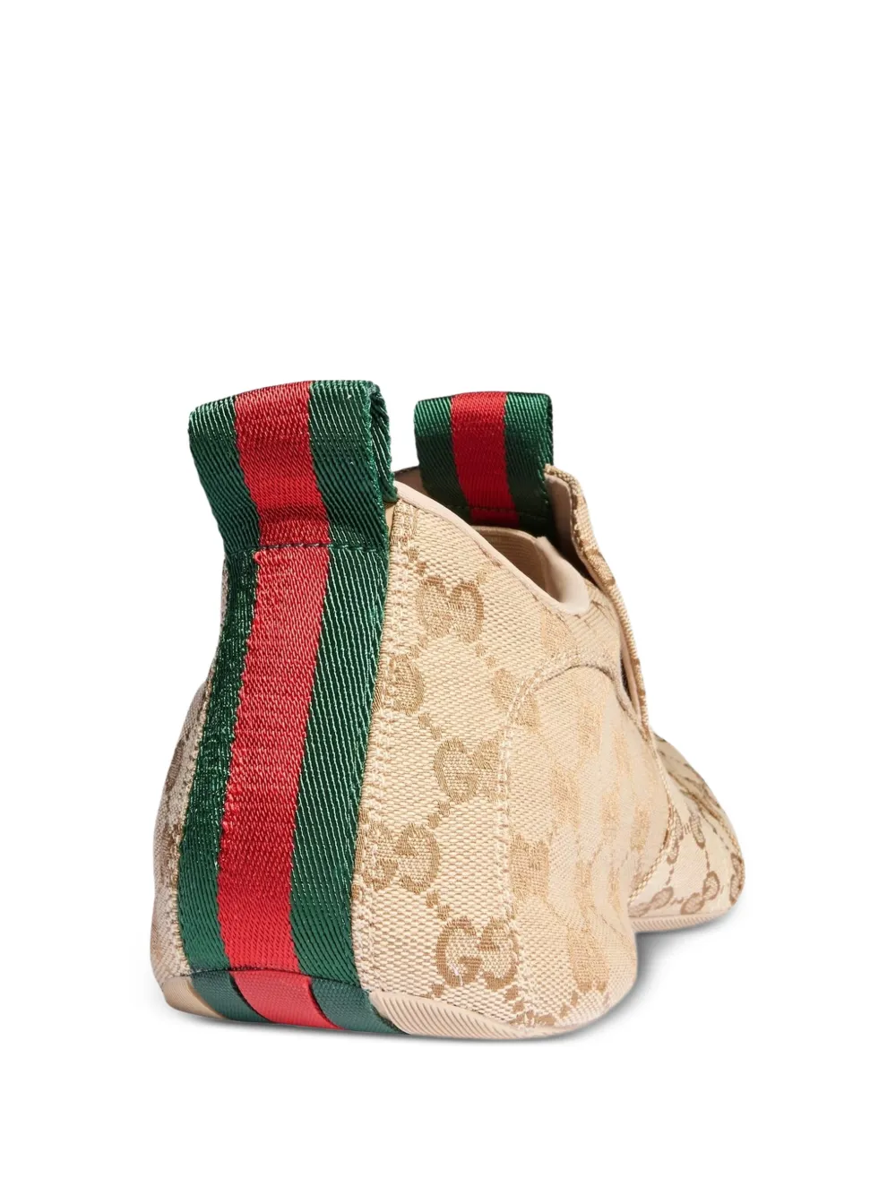 Gucci GG Supreme Web-stripe Sneakers | Neutrals | FARFETCH JO