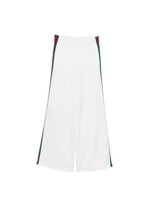Gucci pantalon de jogging à bandes Web