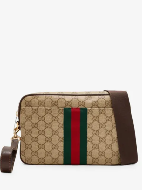 Gucci bandolera pequeña con correa Web