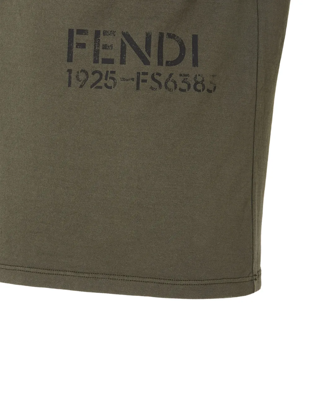 Fendi 1925 Stencil Print T-shirt In Multi