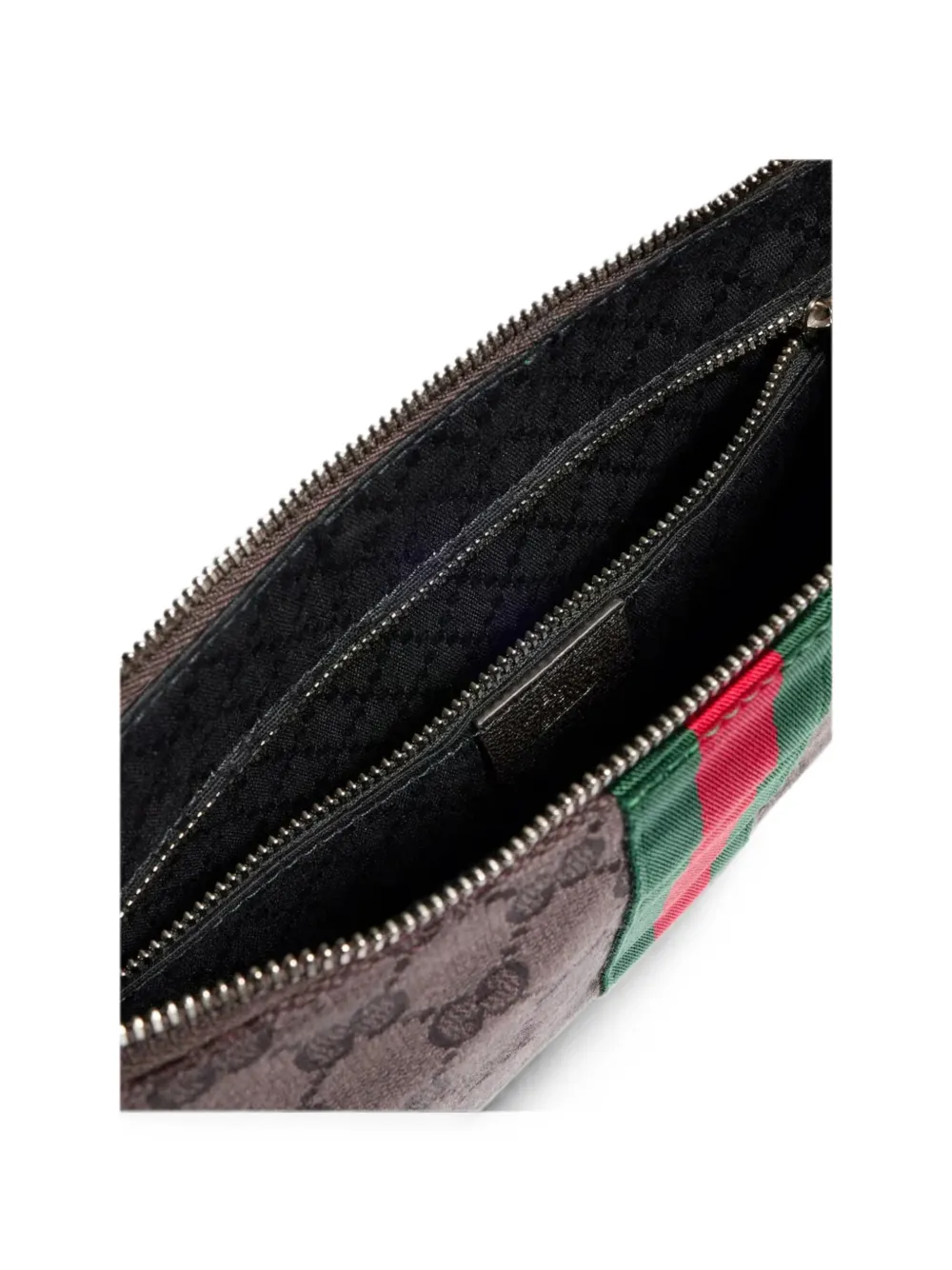 Gucci Kleine Lunetta schoudertas Bruin