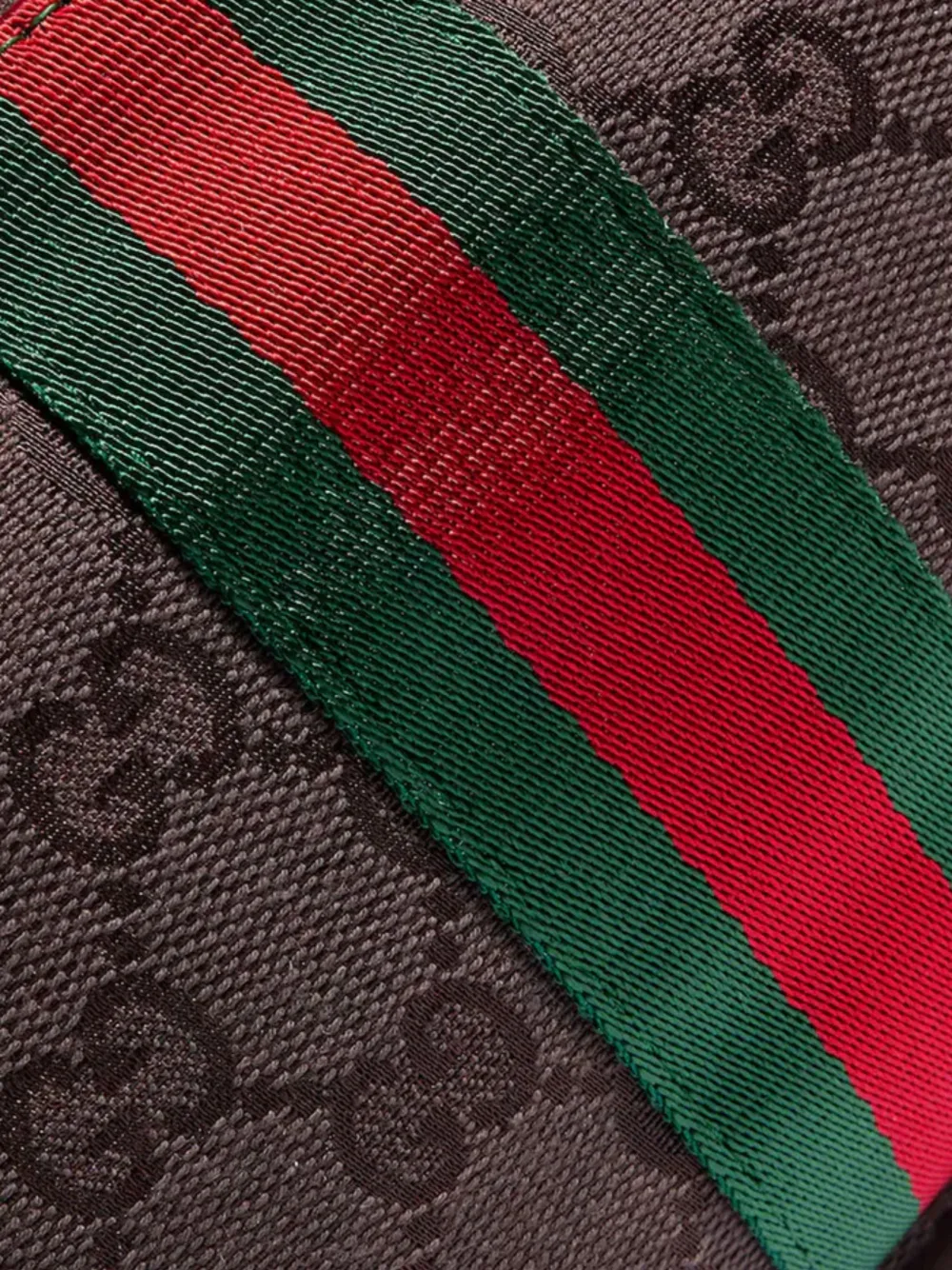 Gucci Kleine Lunetta schoudertas Bruin