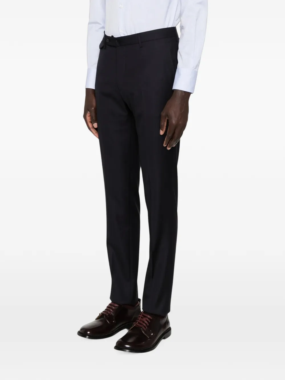 Tagliatore Geplooide pantalon Zwart