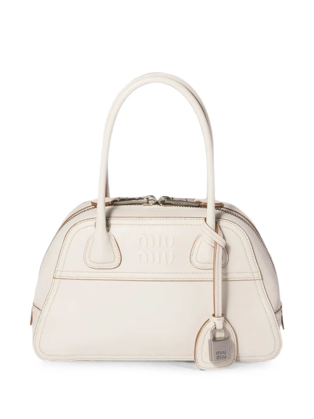 Miu Miu small Viviant tote bag - Bianco