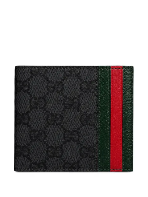 Gucci bifold wallet with Web card slots