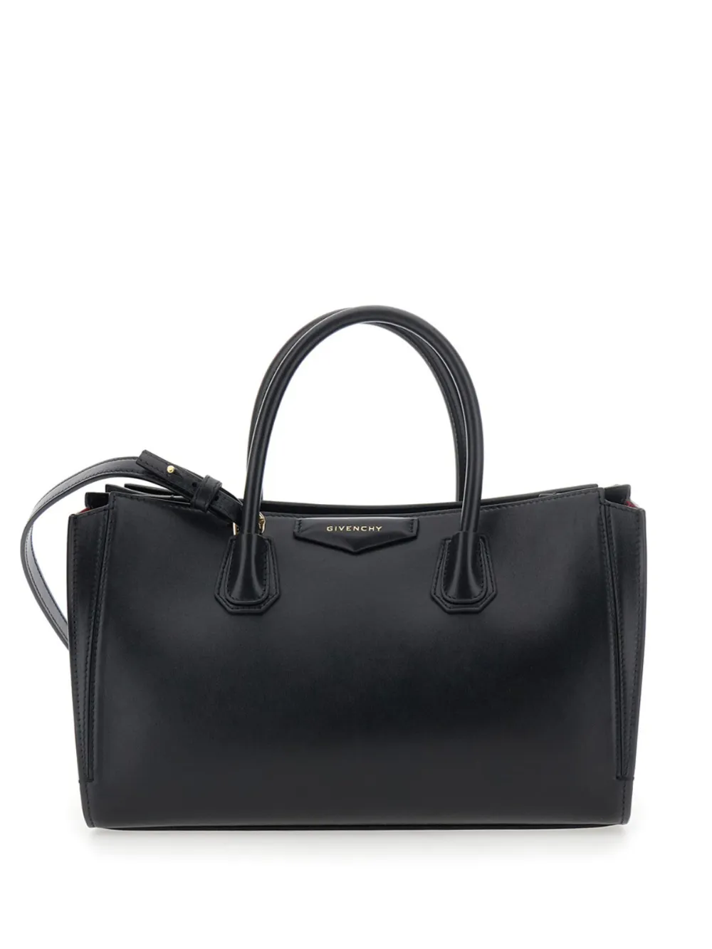 Givenchy small Antigona Catchall bag in shiny grained leather | Black | Image 1