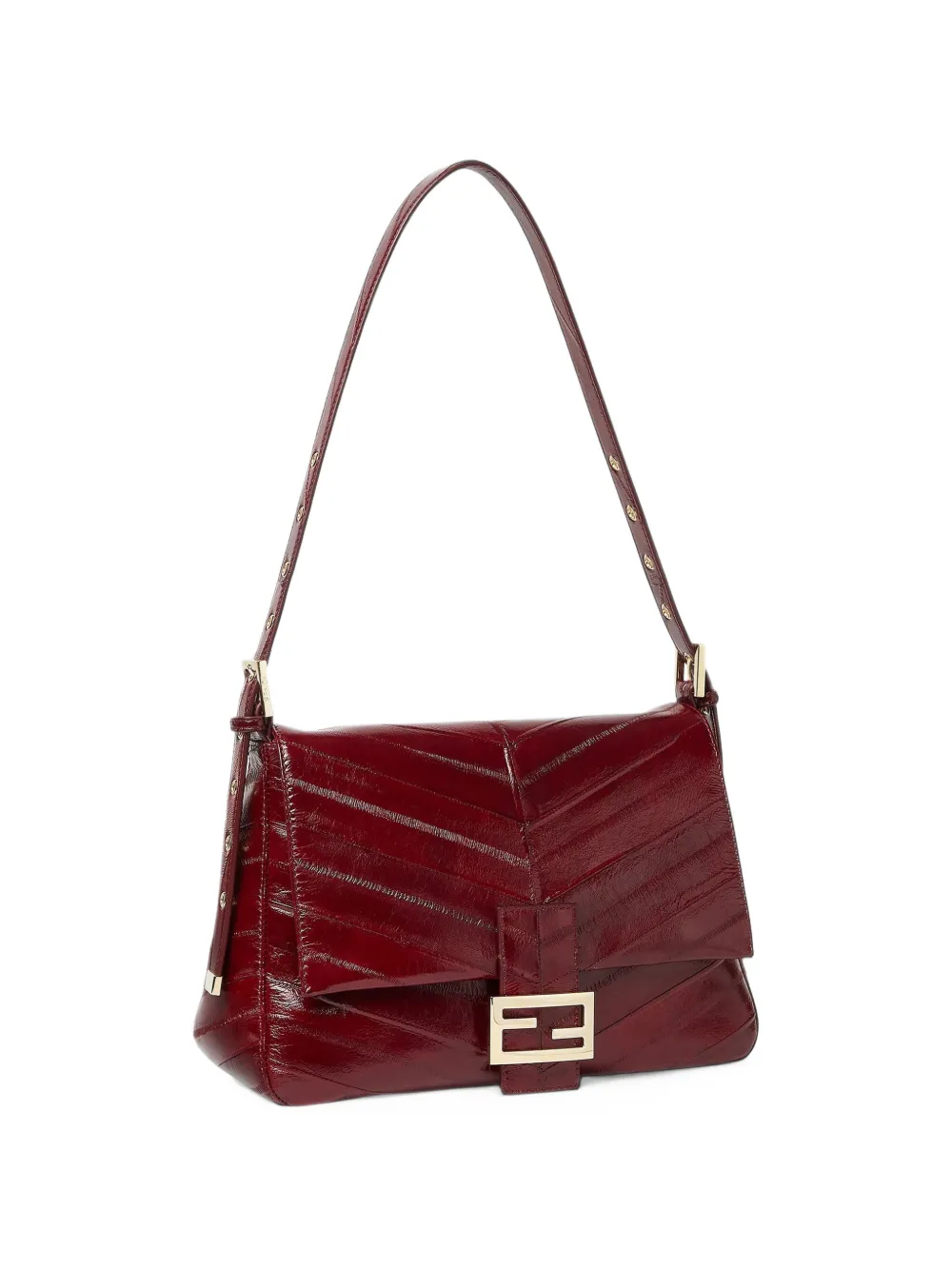 FENDI Flap 26325 schoudertas Rood
